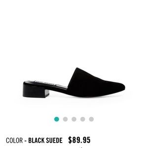 BRAND NEW Steve Madden Black Suede Cairo